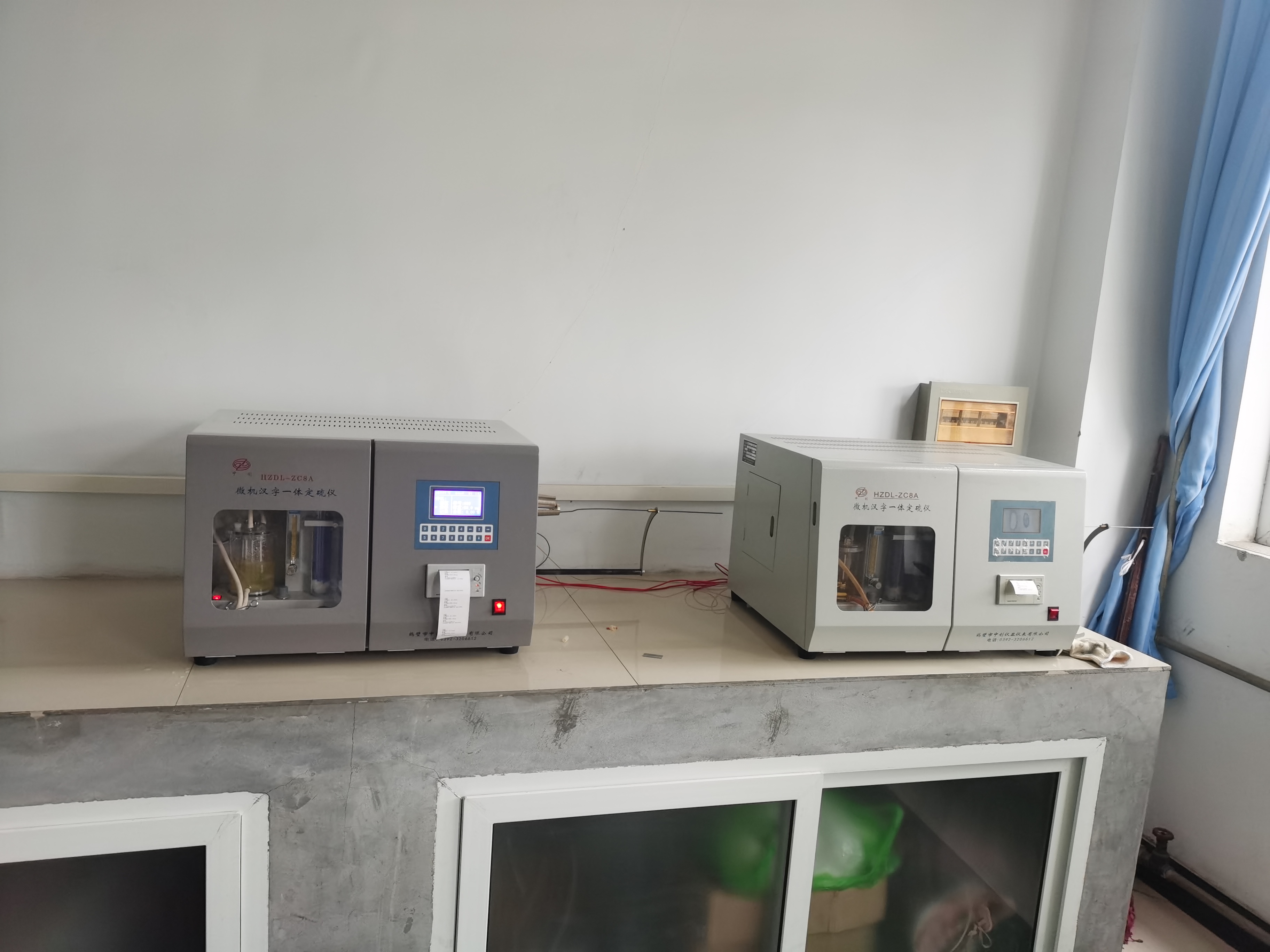 微機漢字一體定硫儀怎么設置脫機模式